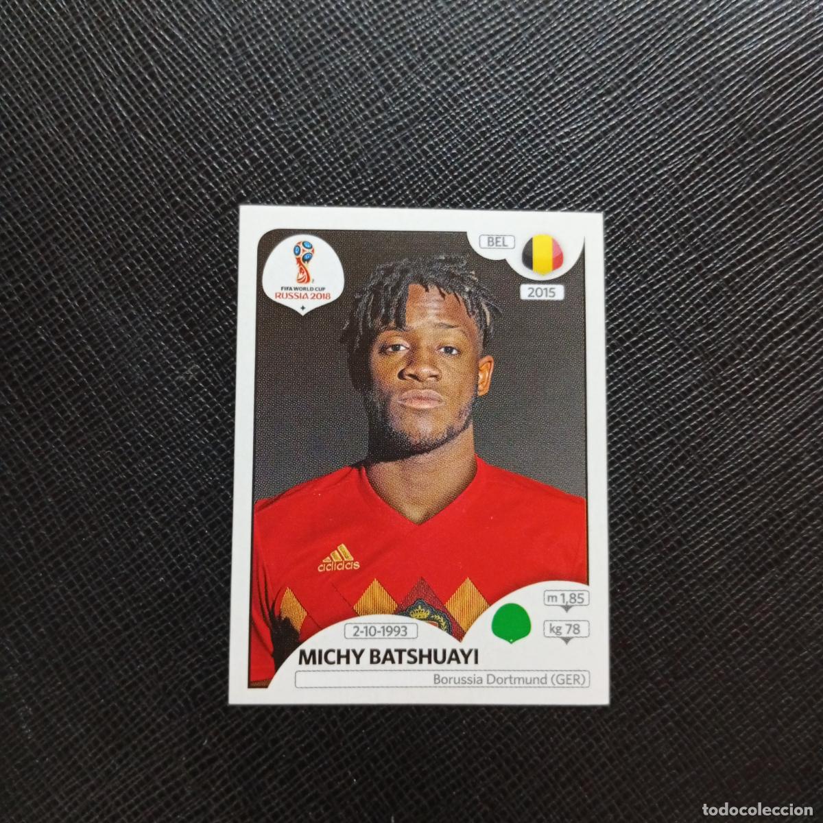 Cartes &agrave; collectionner de Football: 530 BATSHUAYI BELGICA PANINI MUNDIAL RUSIA 2018 CROMO FUTBOL 18 - SIN PEGAR - CJ2 .