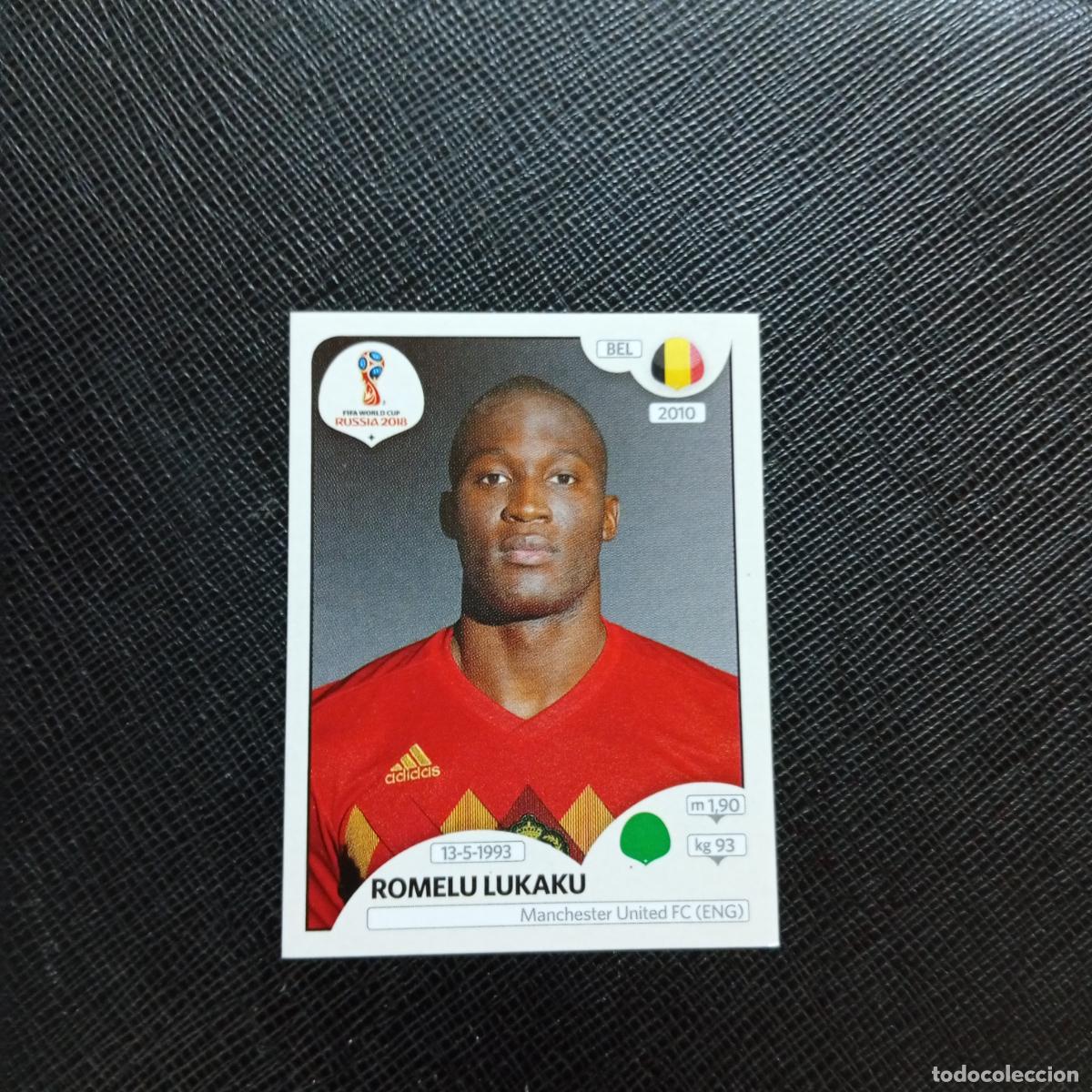 Figurine di Calcio: 531 ROMELU LUKAKU BELGICA PANINI MUNDIAL RUSIA 2018 CROMO FUTBOL 18 - SIN PEGAR - CJ2 .