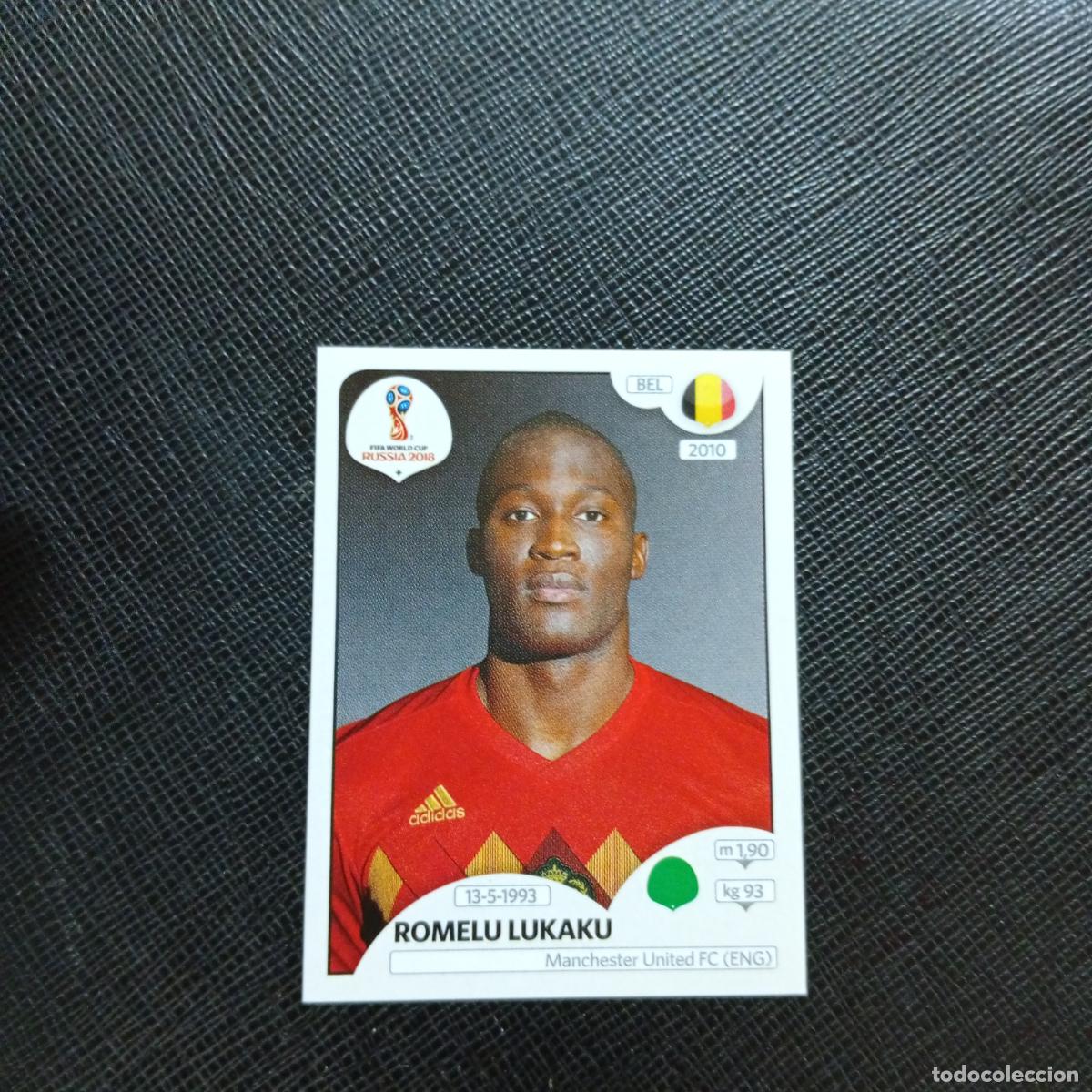 Figurine di Calcio: 531 ROMELU LUKAKU BELGICA PANINI MUNDIAL RUSIA 2018 CROMO FUTBOL 18 - SIN PEGAR - CJ2 .