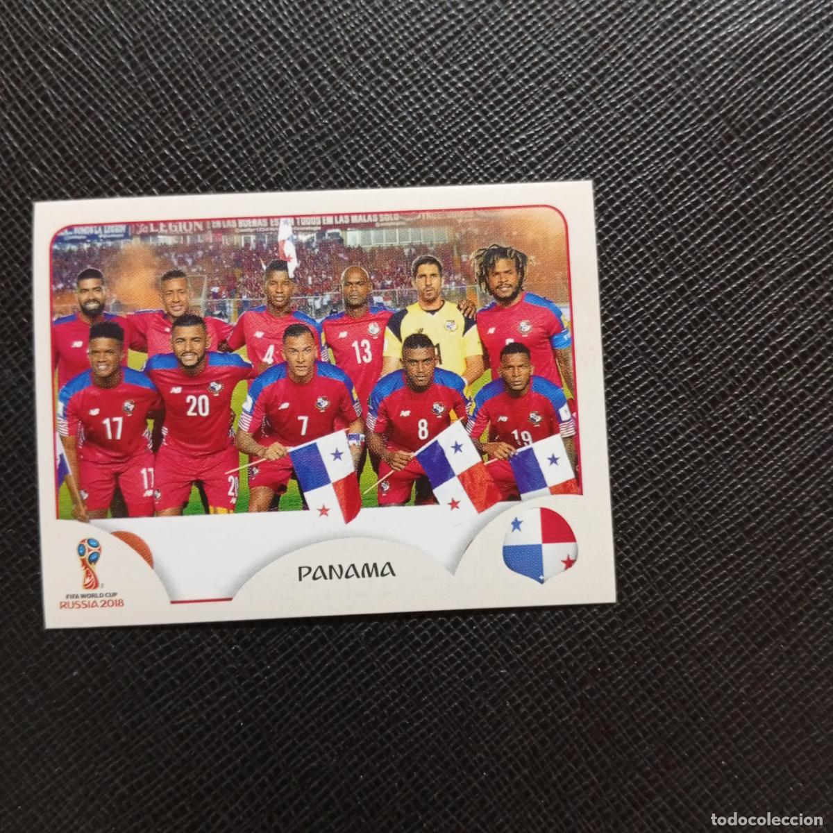 Figurine di Calcio: 533 ALINEACION PANANA PANINI MUNDIAL RUSIA 2018 CROMO FUTBOL 18 - SIN PEGAR - CJ2