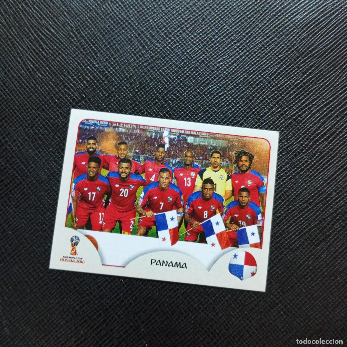 Figurine di Calcio: 533 ALINEACION PANANA PANINI MUNDIAL RUSIA 2018 CROMO FUTBOL 18 - SIN PEGAR - CJ2