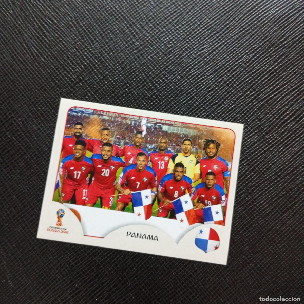 Figurine di Calcio: 533 ALINEACION PANANA PANINI MUNDIAL RUSIA 2018 CROMO FUTBOL 18 - SIN PEGAR - CJ2