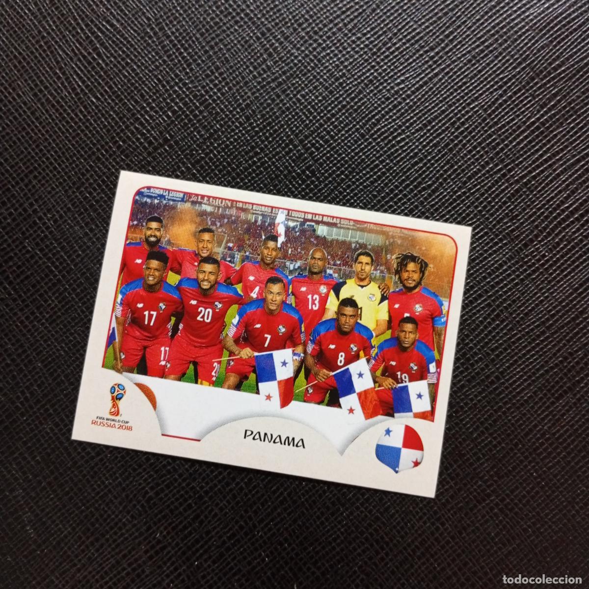 Figurine di Calcio: 533 ALINEACION PANANA PANINI MUNDIAL RUSIA 2018 CROMO FUTBOL 18 - SIN PEGAR - CJ2 .