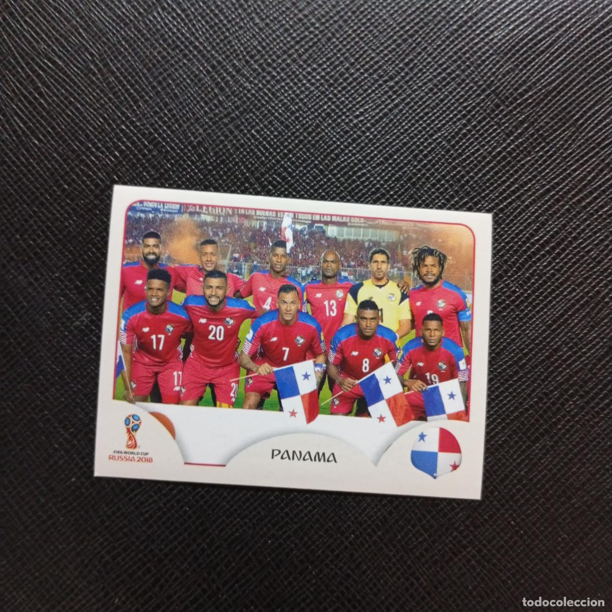 Figurine di Calcio: 533 ALINEACION PANANA PANINI MUNDIAL RUSIA 2018 CROMO FUTBOL 18 - SIN PEGAR - CJ2 .