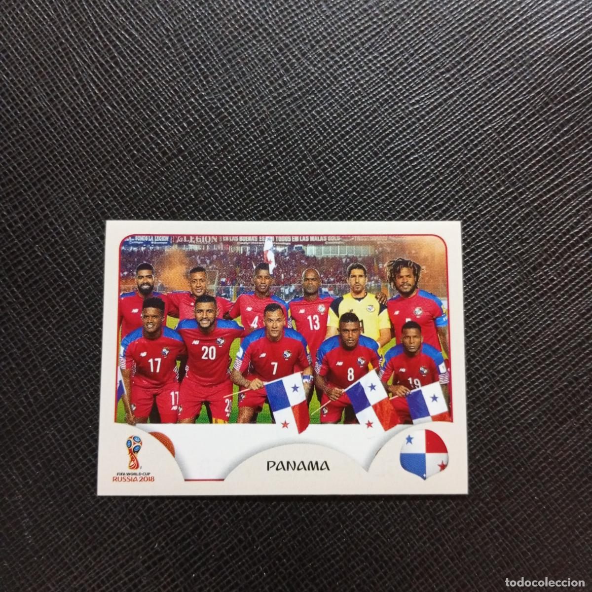 Figurine di Calcio: 533 ALINEACION PANANA PANINI MUNDIAL RUSIA 2018 CROMO FUTBOL 18 - SIN PEGAR - CJ2 ..
