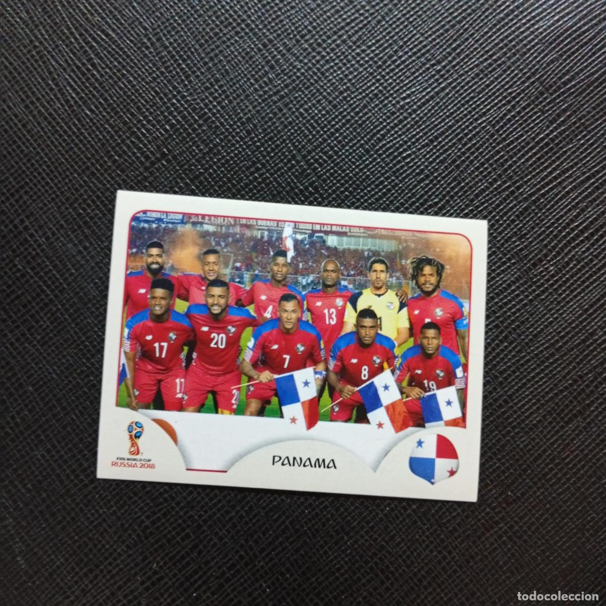 Figurine di Calcio: 533 ALINEACION PANANA PANINI MUNDIAL RUSIA 2018 CROMO FUTBOL 18 - SIN PEGAR - CJ2 ....