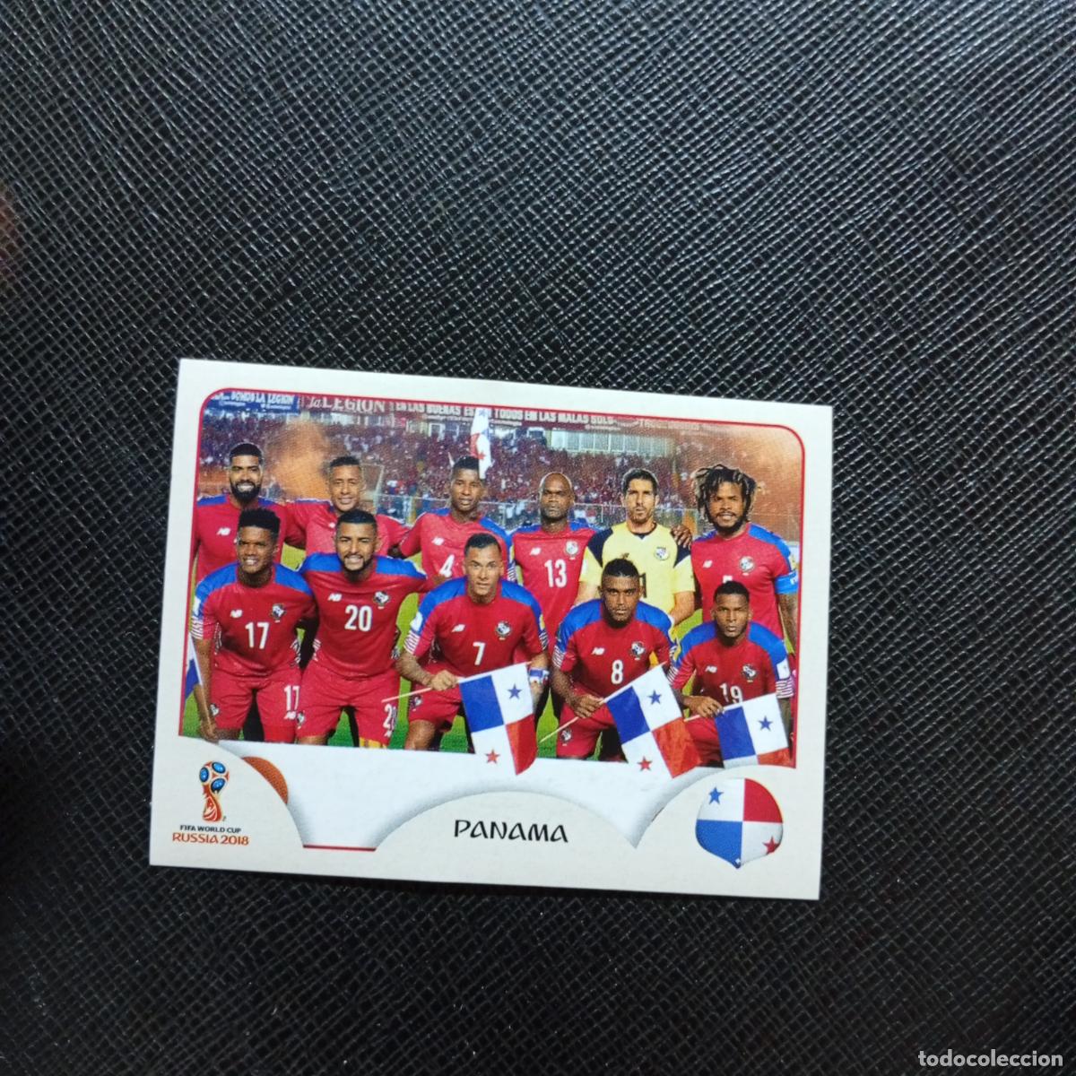 Figurine di Calcio: 533 ALINEACION PANANA PANINI MUNDIAL RUSIA 2018 CROMO FUTBOL 18 - SIN PEGAR - CJ2 ....