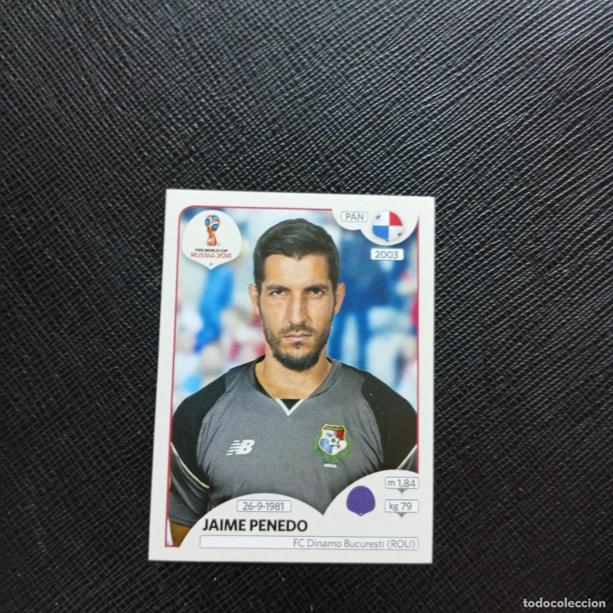 Figurine di Calcio: 534 JAIME PENEDO PANANA PANINI MUNDIAL RUSIA 2018 CROMO FUTBOL 18 - SIN PEGAR - CJ2