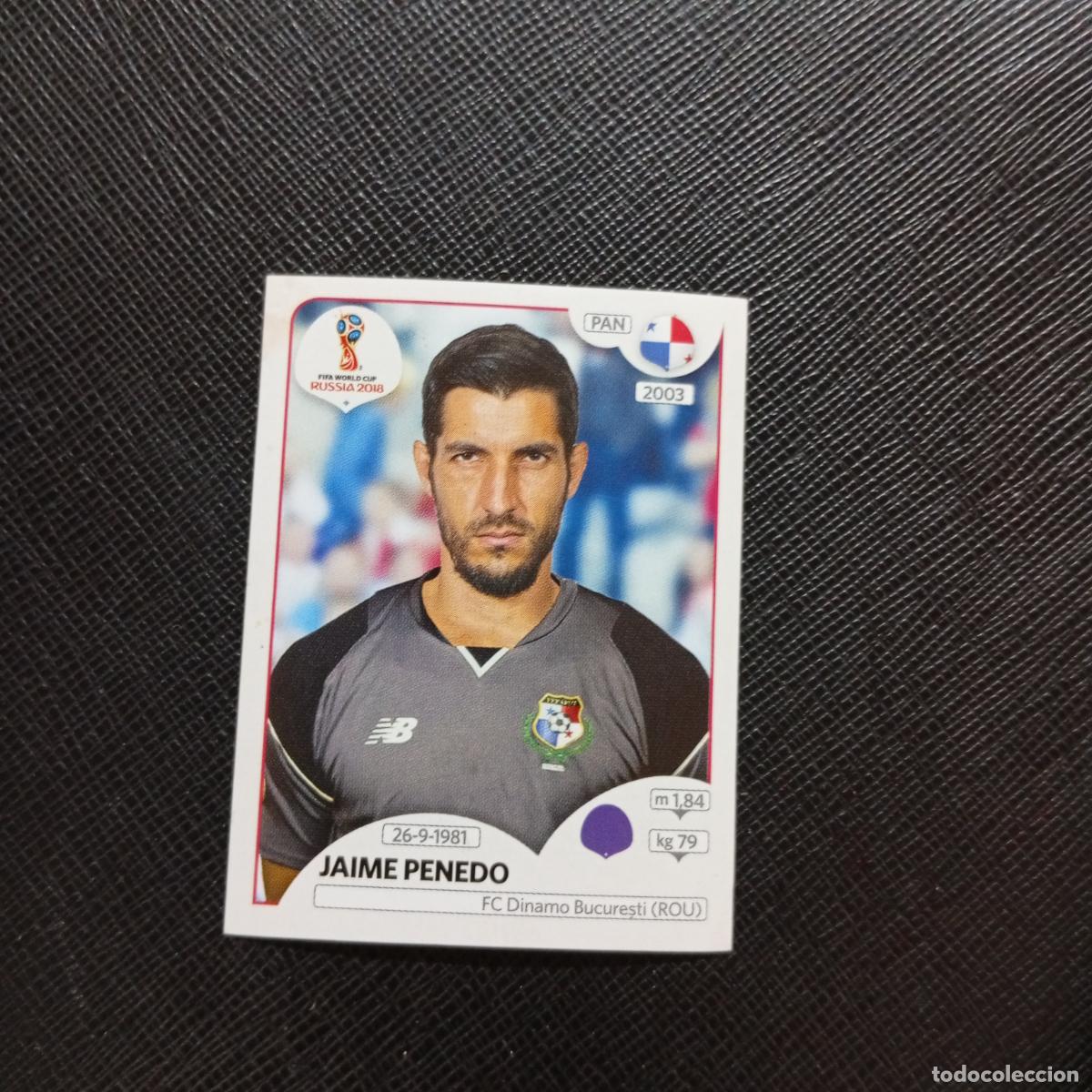 Figurine di Calcio: 534 JAIME PENEDO PANANA PANINI MUNDIAL RUSIA 2018 CROMO FUTBOL 18 - SIN PEGAR - CJ2