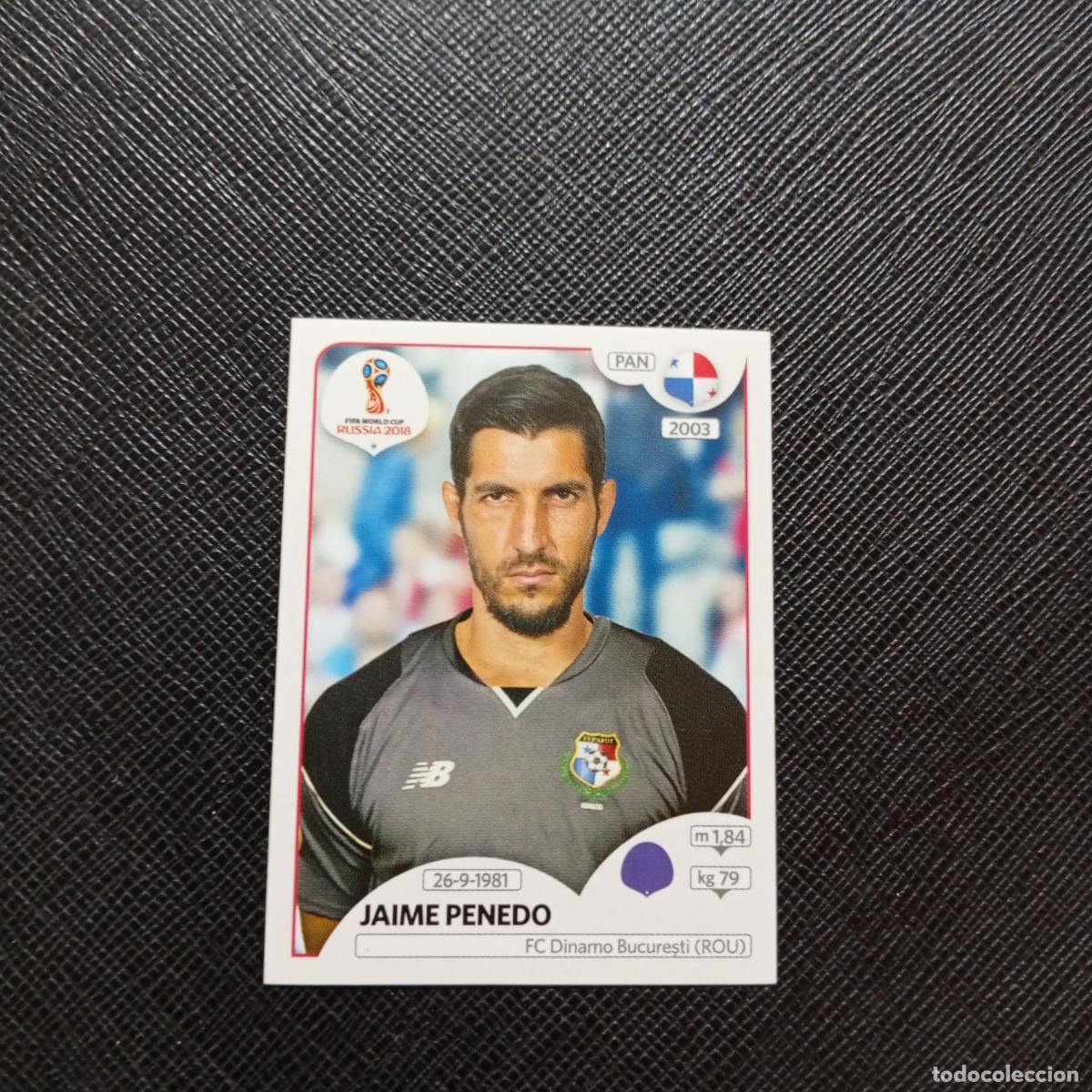 Football Stickers: 534 JAIME PENEDO PANANA PANINI MUNDIAL RUSIA 2018 CROMO FUTBOL 18 - SIN PEGAR - CJ2 .