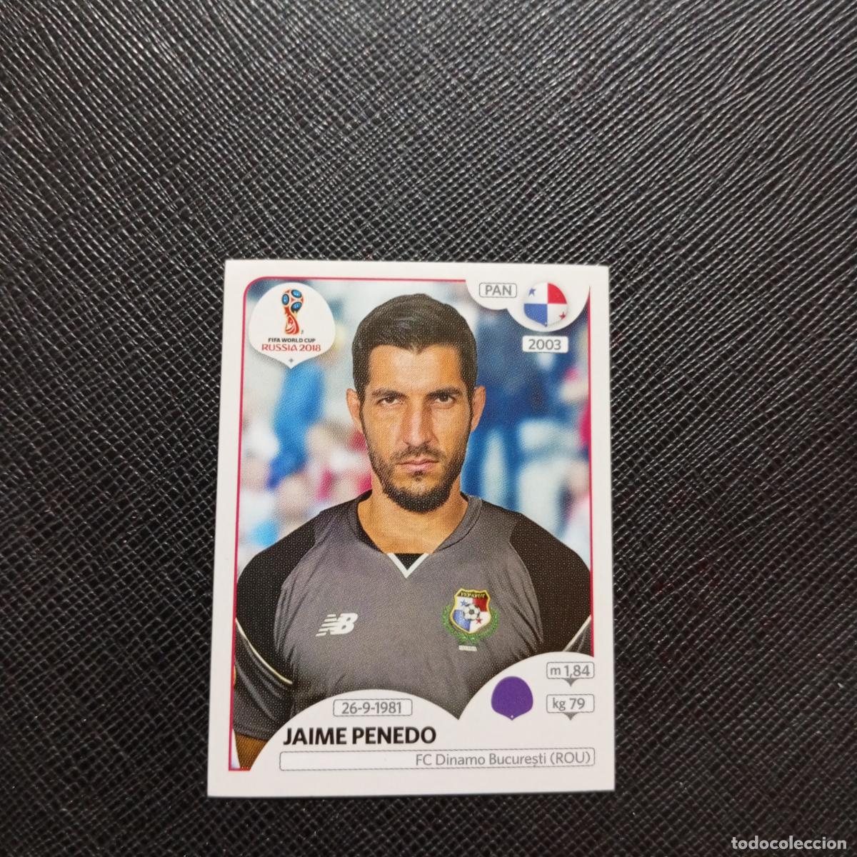 Football Stickers: 534 JAIME PENEDO PANANA PANINI MUNDIAL RUSIA 2018 CROMO FUTBOL 18 - SIN PEGAR - CJ2 ..