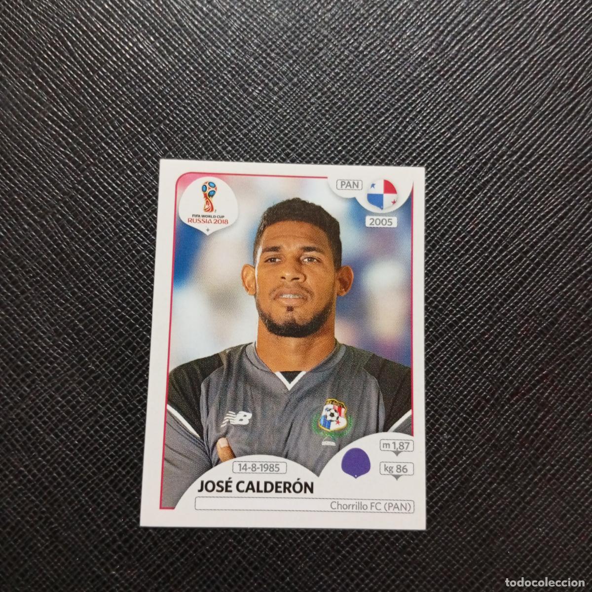 Fu&szlig;ball-Sticker: 535 JOSE CALDERON PANANA PANINI MUNDIAL RUSIA 2018 CROMO FUTBOL 18 - SIN PEGAR - CJ2