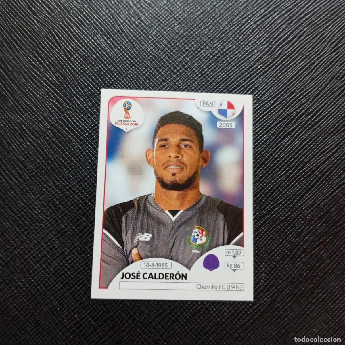 Fu&szlig;ball-Sticker: 535 JOSE CALDERON PANANA PANINI MUNDIAL RUSIA 2018 CROMO FUTBOL 18 - SIN PEGAR - CJ2