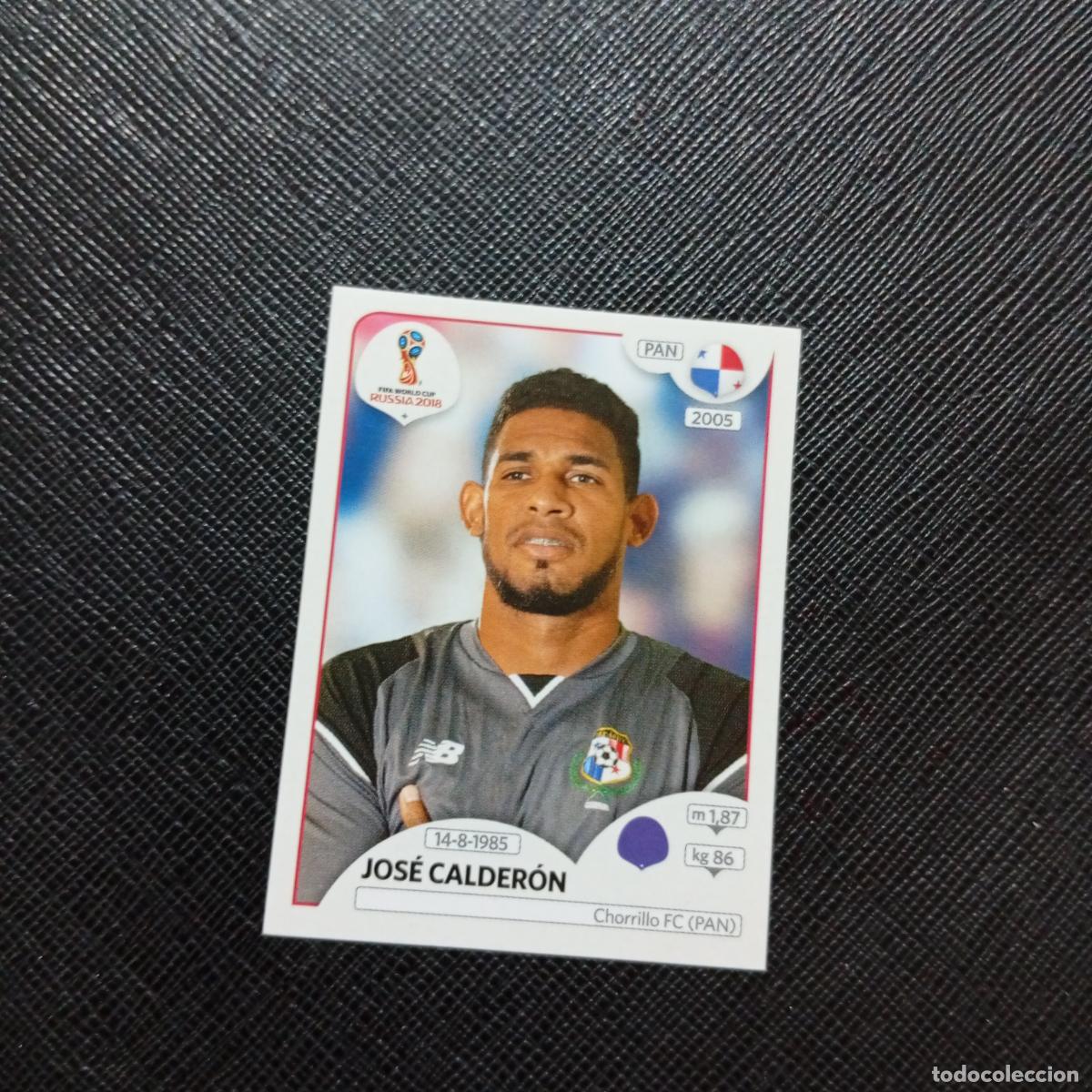 Fu&szlig;ball-Sticker: 535 JOSE CALDERON PANANA PANINI MUNDIAL RUSIA 2018 CROMO FUTBOL 18 - SIN PEGAR - CJ2 .