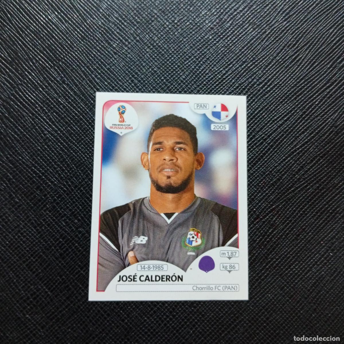 Fu&szlig;ball-Sticker: 535 JOSE CALDERON PANANA PANINI MUNDIAL RUSIA 2018 CROMO FUTBOL 18 - SIN PEGAR - CJ2 .