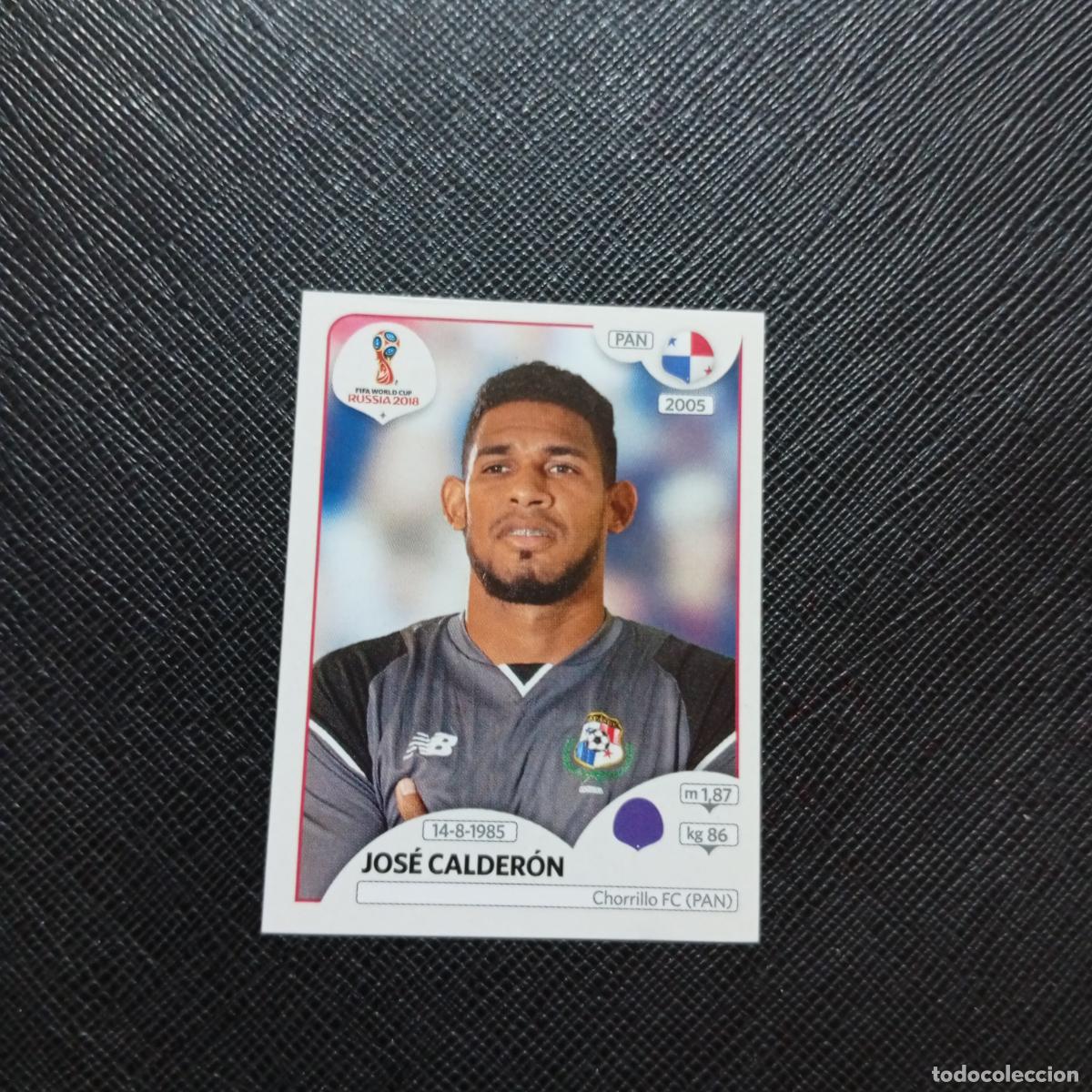 Fu&szlig;ball-Sticker: 535 JOSE CALDERON PANANA PANINI MUNDIAL RUSIA 2018 CROMO FUTBOL 18 - SIN PEGAR - CJ2 ..