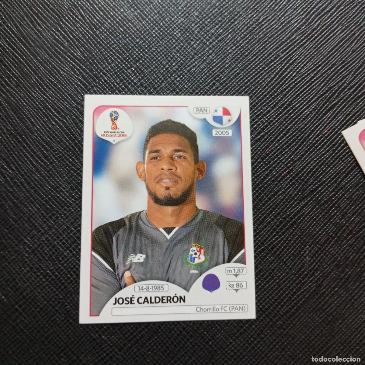 Fu&szlig;ball-Sticker: 535 JOSE CALDERON PANANA PANINI MUNDIAL RUSIA 2018 CROMO FUTBOL 18 - SIN PEGAR - CJ2 ....