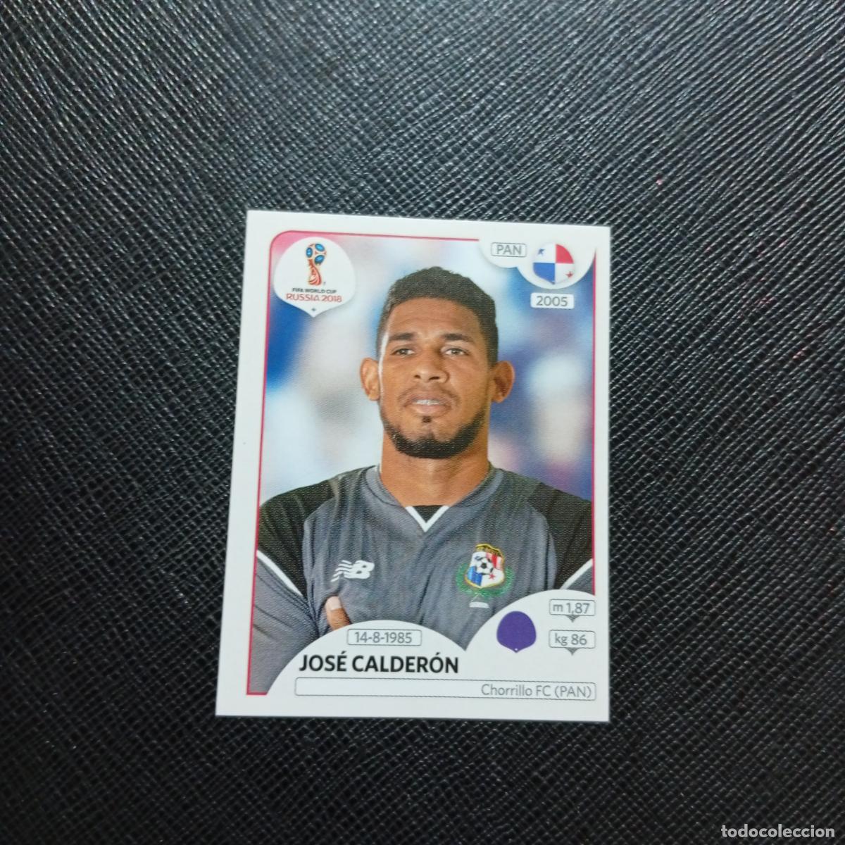 Fu&szlig;ball-Sticker: 535 JOSE CALDERON PANANA PANINI MUNDIAL RUSIA 2018 CROMO FUTBOL 18 - SIN PEGAR - CJ2 ....