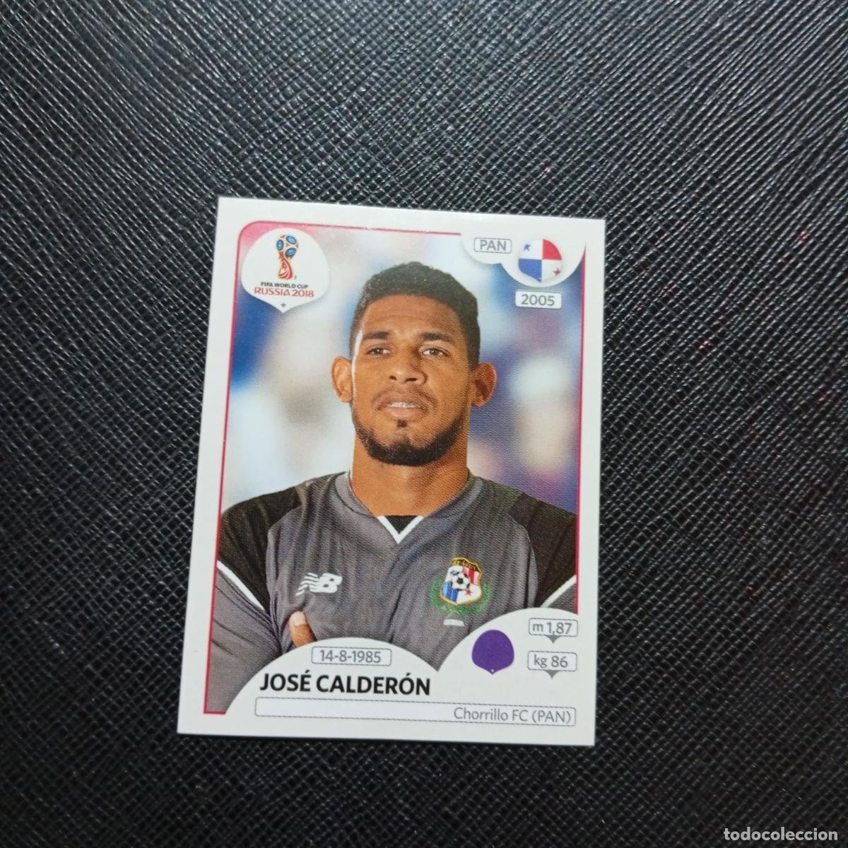 Fu&szlig;ball-Sticker: 535 JOSE CALDERON PANANA PANINI MUNDIAL RUSIA 2018 CROMO FUTBOL 18 - SIN PEGAR - CJ2 .....
