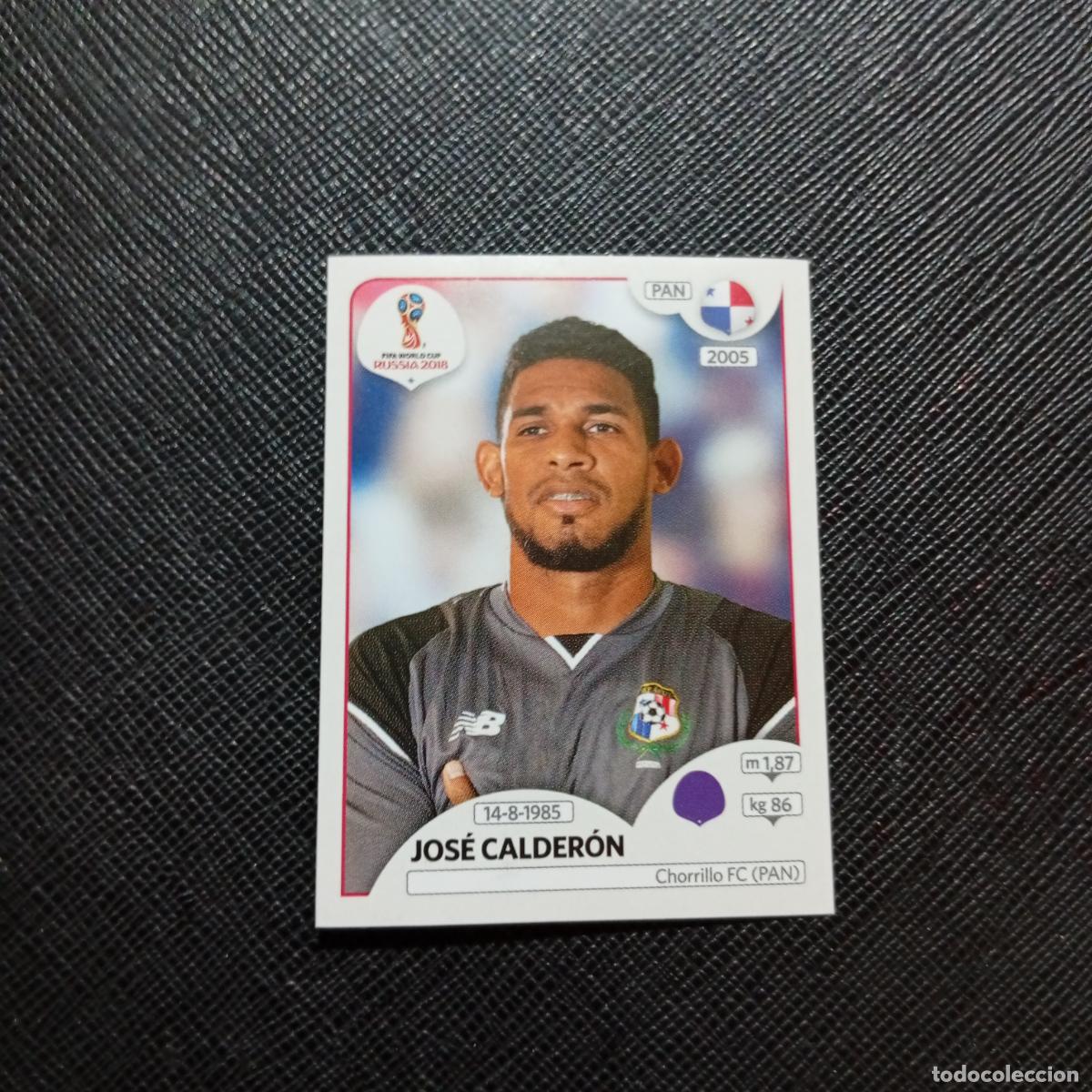 Fu&szlig;ball-Sticker: 535 JOSE CALDERON PANANA PANINI MUNDIAL RUSIA 2018 CROMO FUTBOL 18 - SIN PEGAR - CJ2 ......