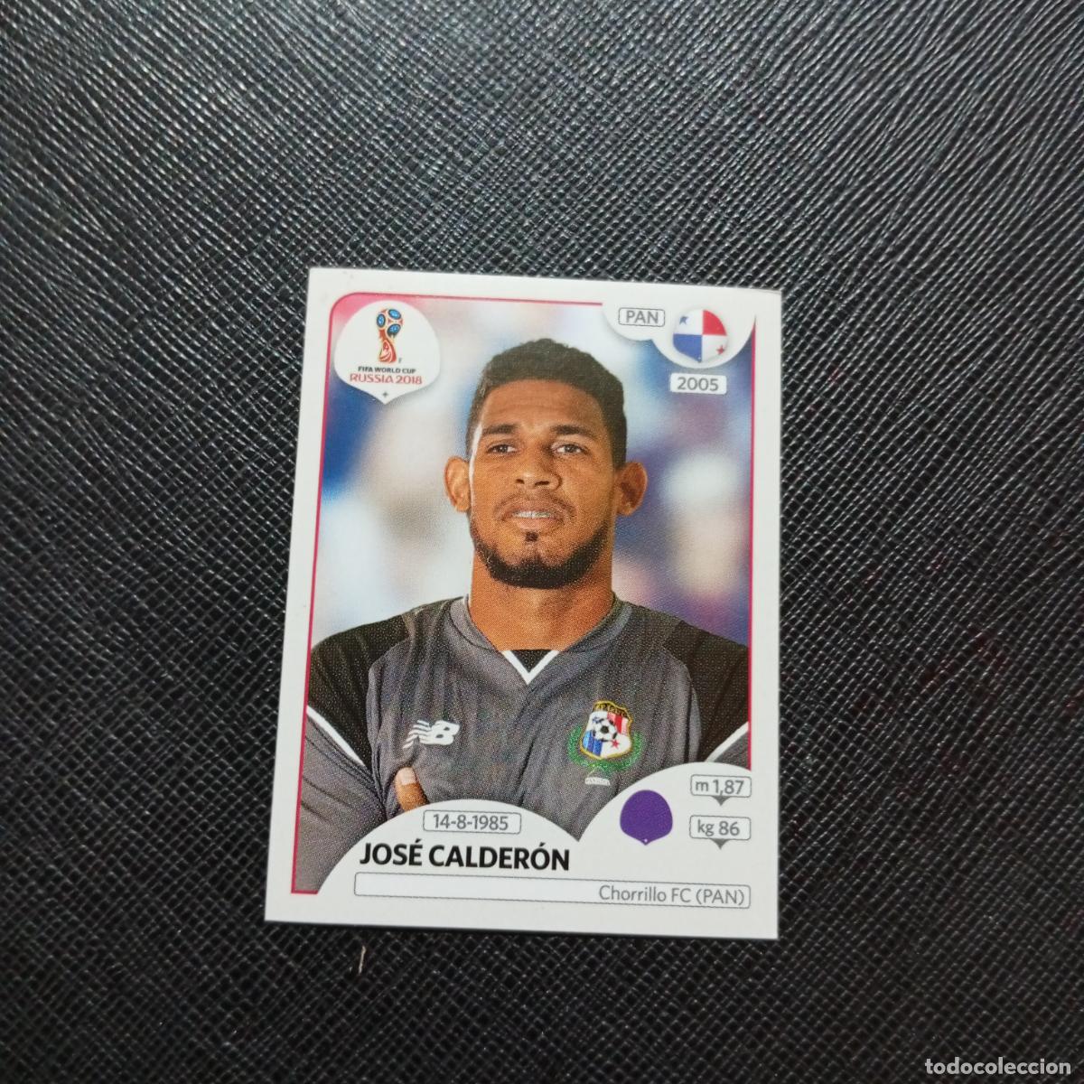 Fu&szlig;ball-Sticker: 535 JOSE CALDERON PANANA PANINI MUNDIAL RUSIA 2018 CROMO FUTBOL 18 - SIN PEGAR - CJ2 .......