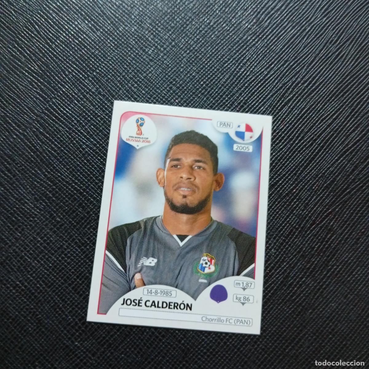 Fu&szlig;ball-Sticker: 535 JOSE CALDERON PANANA PANINI MUNDIAL RUSIA 2018 CROMO FUTBOL 18 - SIN PEGAR - CJ2 .......