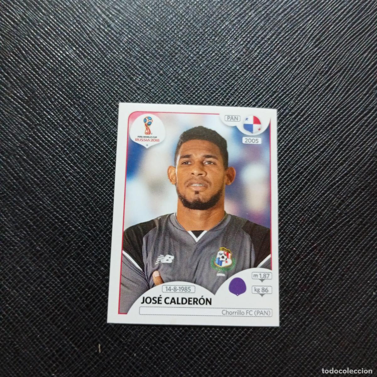 Fu&szlig;ball-Sticker: 535 JOSE CALDERON PANANA PANINI MUNDIAL RUSIA 2018 CROMO FUTBOL 18 - SIN PEGAR - CJ2 ........