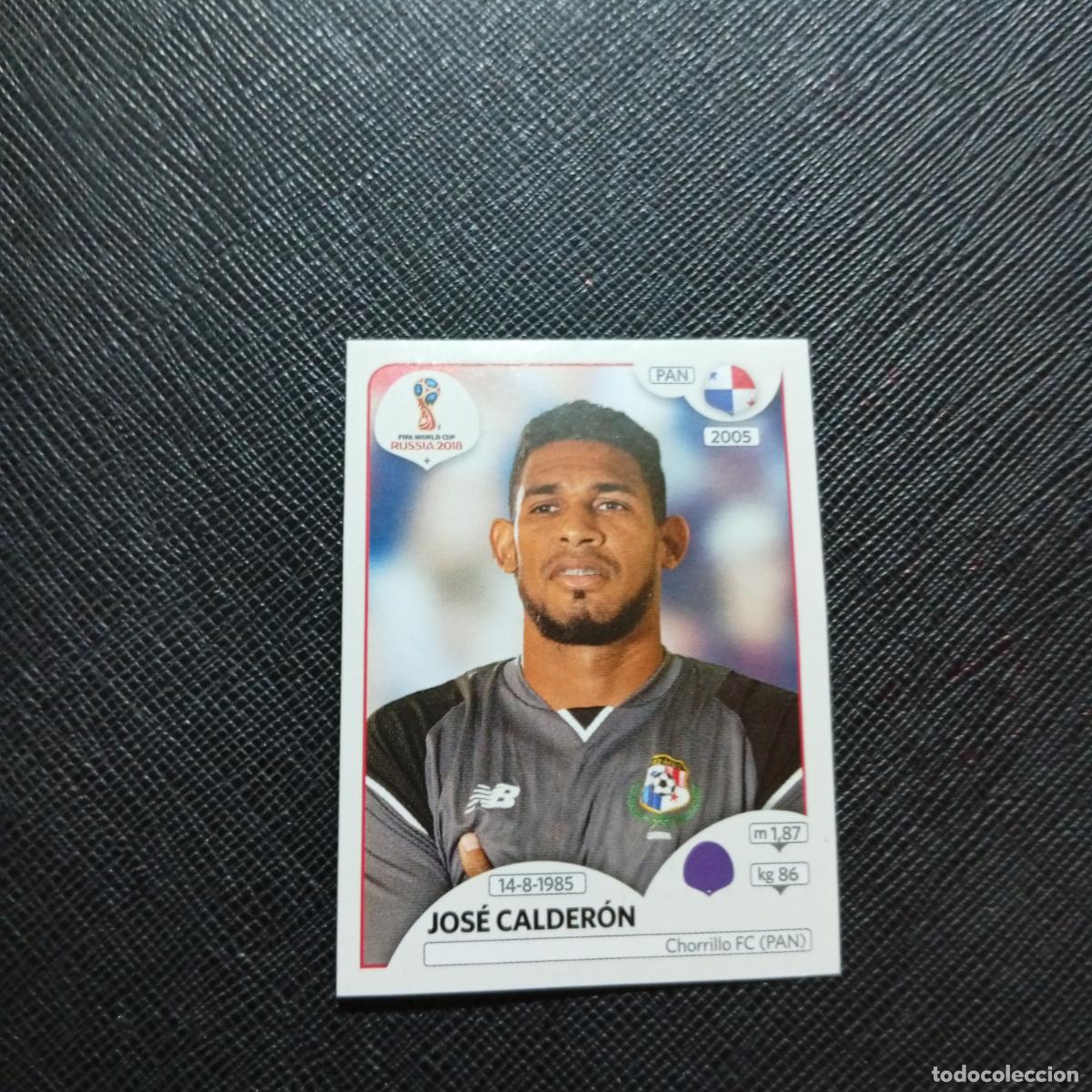 Fu&szlig;ball-Sticker: 535 JOSE CALDERON PANANA PANINI MUNDIAL RUSIA 2018 CROMO FUTBOL 18 - SIN PEGAR - CJ2 ........