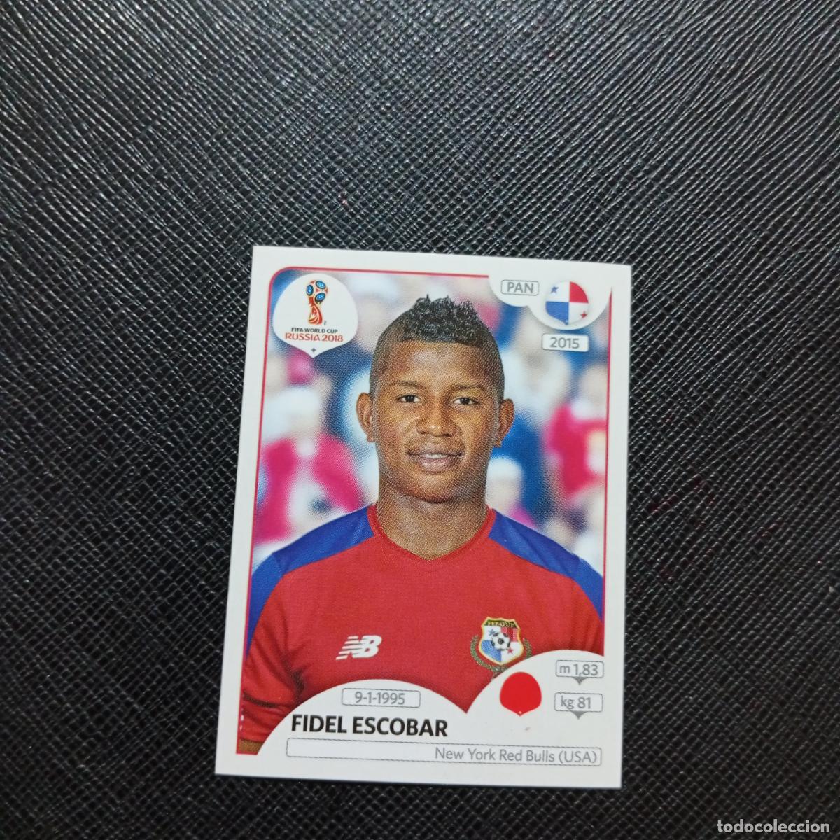 Cromos de Futebol: 537 FIDEL ESCOBAR PANANA PANINI MUNDIAL RUSIA 2018 CROMO FUTBOL 18 - SIN PEGAR - CJ2