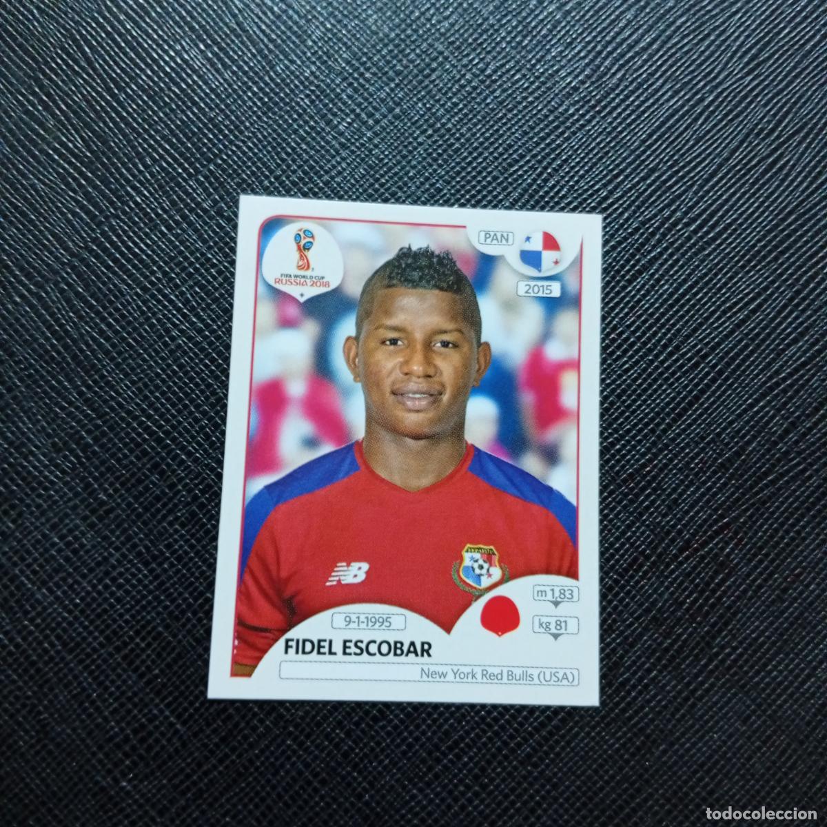Cromos de Futebol: 537 FIDEL ESCOBAR PANANA PANINI MUNDIAL RUSIA 2018 CROMO FUTBOL 18 - SIN PEGAR - CJ2 .