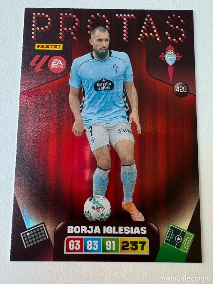 Cromos de Futebol: Carta Borja iglesis Protas Celta de Vigo 428 Adrenalyn 2025-26