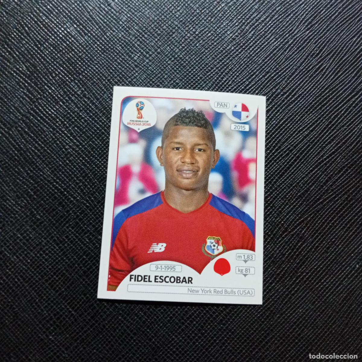 Cromos de Futebol: 537 FIDEL ESCOBAR PANANA PANINI MUNDIAL RUSIA 2018 CROMO FUTBOL 18 - SIN PEGAR - CJ2 ..