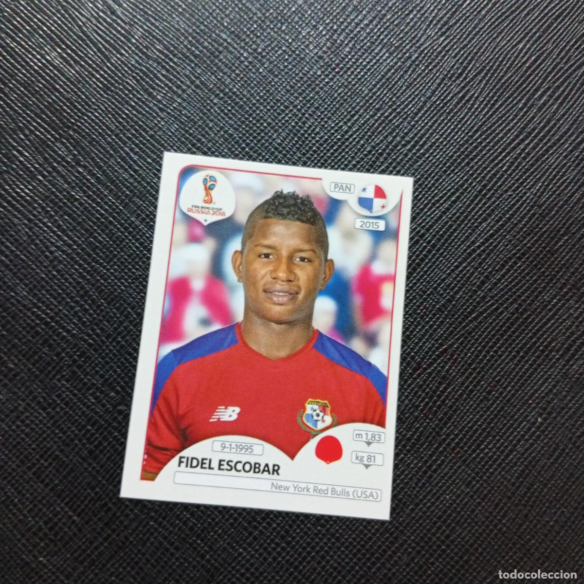 Cromos de Futebol: 537 FIDEL ESCOBAR PANANA PANINI MUNDIAL RUSIA 2018 CROMO FUTBOL 18 - SIN PEGAR - CJ2 ..