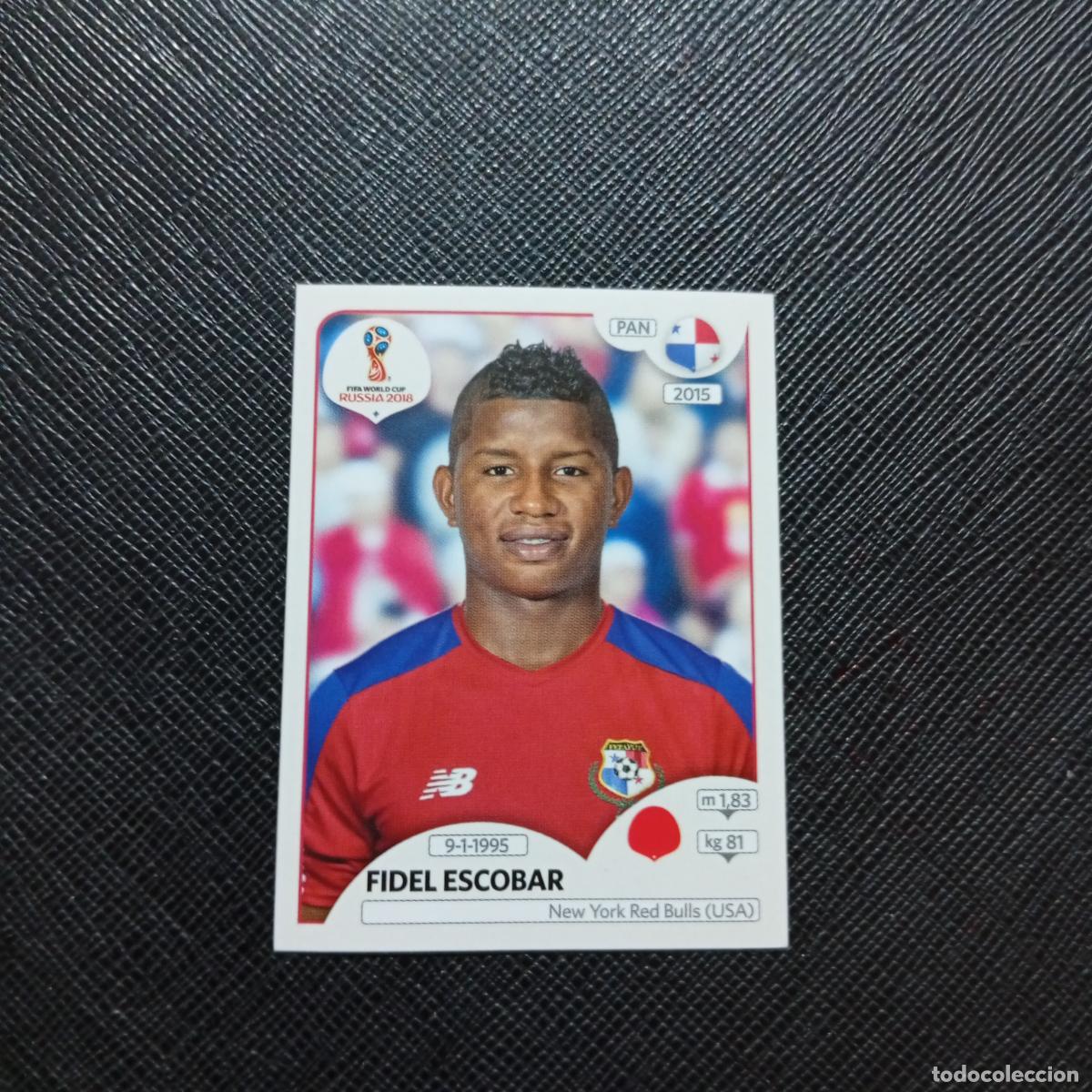 Cromos de Futebol: 537 FIDEL ESCOBAR PANANA PANINI MUNDIAL RUSIA 2018 CROMO FUTBOL 18 - SIN PEGAR - CJ2 ...