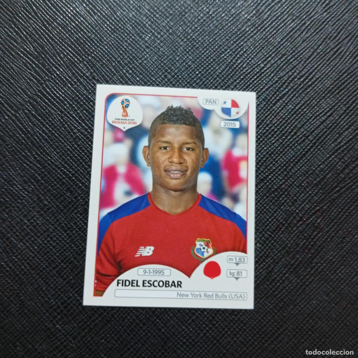 Cromos de Futebol: 537 FIDEL ESCOBAR PANANA PANINI MUNDIAL RUSIA 2018 CROMO FUTBOL 18 - SIN PEGAR - CJ2 ...