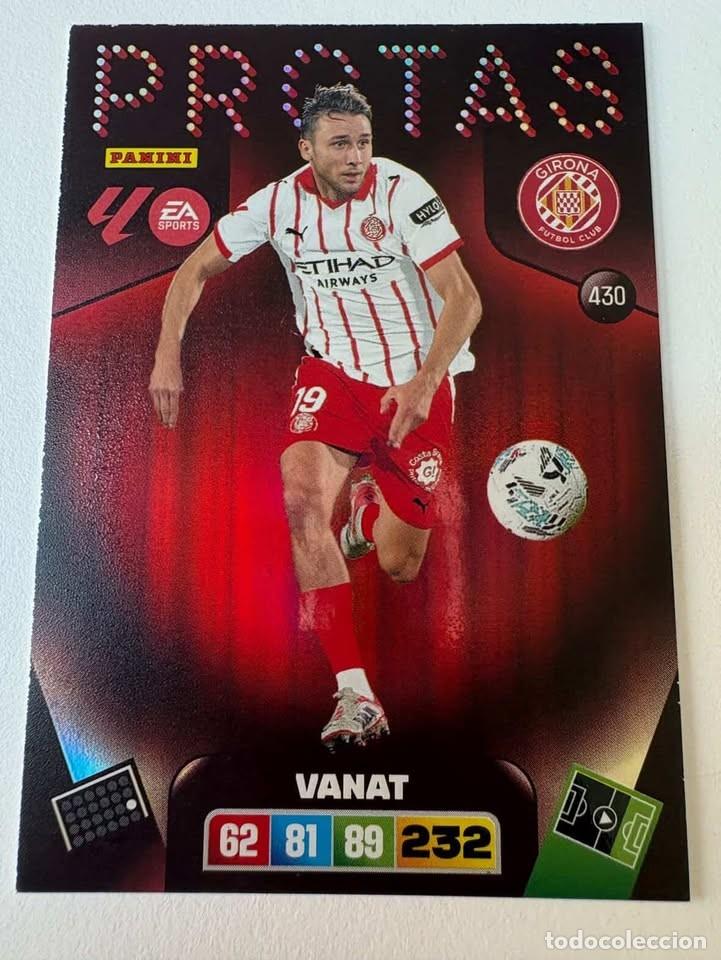 Cromos de Futebol: Carta Vanat Protas Girona 430 Adrenalyn 2025-26