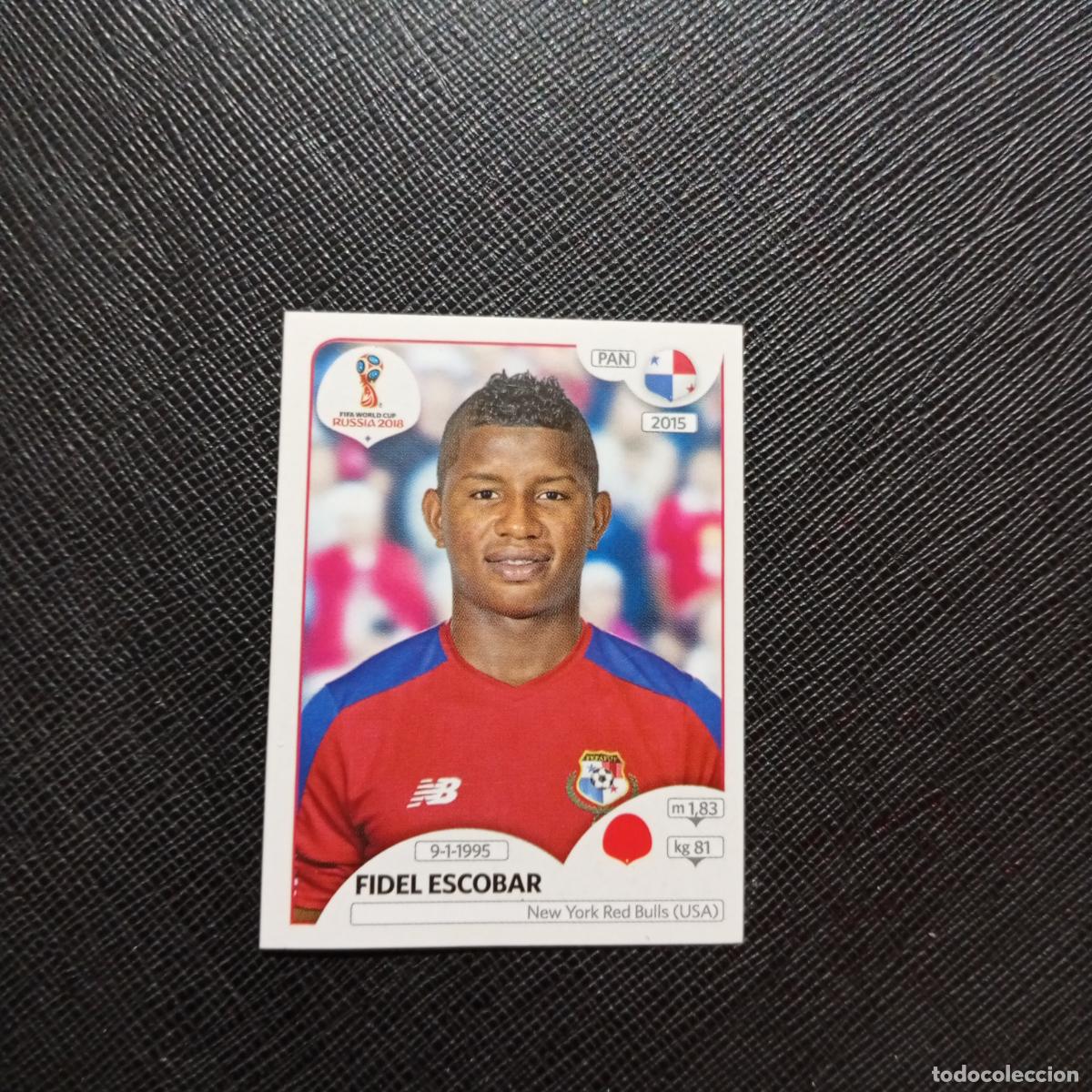 Cromos de Futebol: 537 FIDEL ESCOBAR PANANA PANINI MUNDIAL RUSIA 2018 CROMO FUTBOL 18 - SIN PEGAR - CJ2 ....