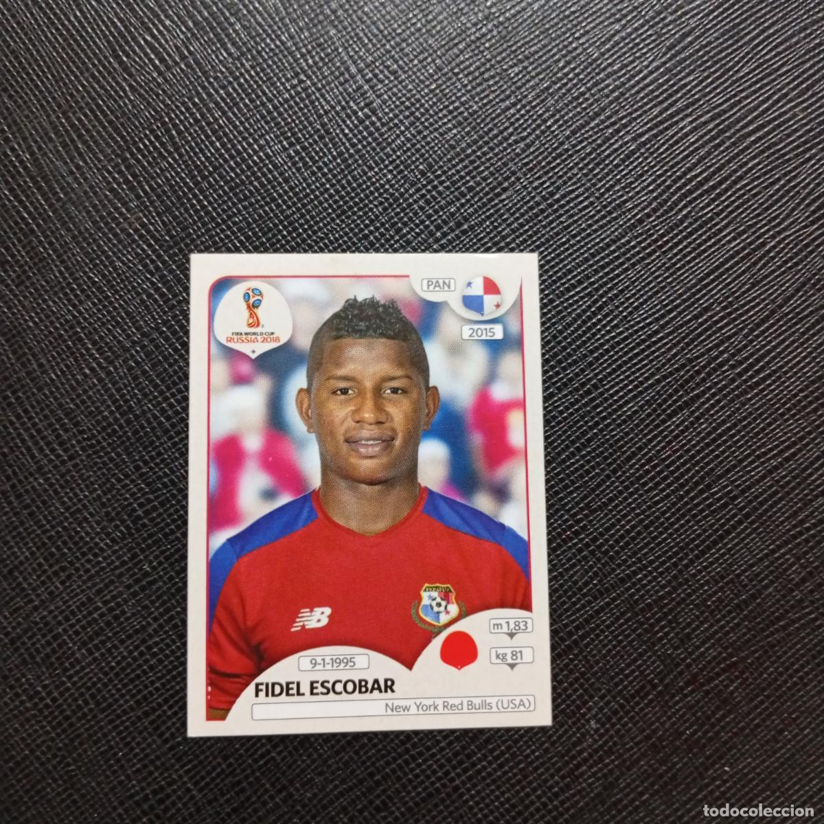 Cromos de Futebol: 537 FIDEL ESCOBAR PANANA PANINI MUNDIAL RUSIA 2018 CROMO FUTBOL 18 - SIN PEGAR - CJ2 ....