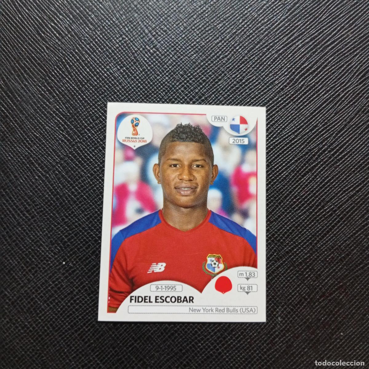 Cromos de Futebol: 537 FIDEL ESCOBAR PANANA PANINI MUNDIAL RUSIA 2018 CROMO FUTBOL 18 - SIN PEGAR - CJ2 .....