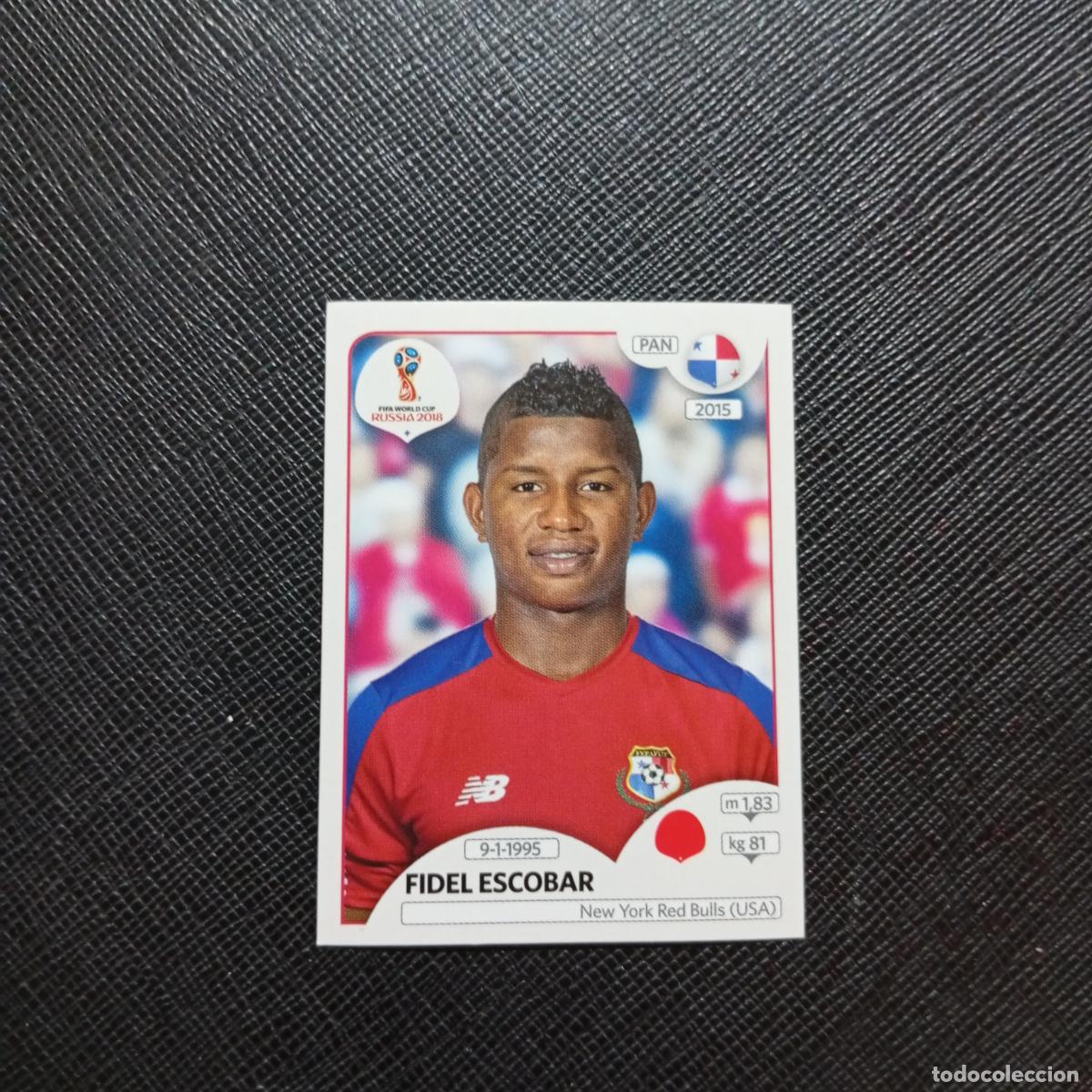 Cromos de Futebol: 537 FIDEL ESCOBAR PANANA PANINI MUNDIAL RUSIA 2018 CROMO FUTBOL 18 - SIN PEGAR - CJ2 .....