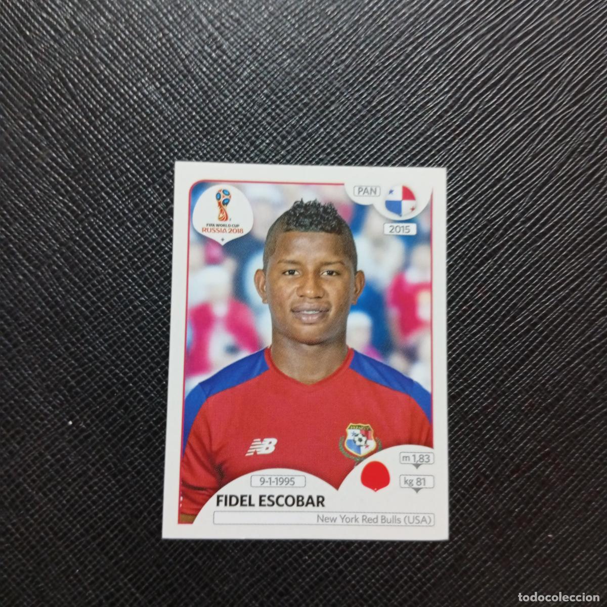 Cromos de Futebol: 537 FIDEL ESCOBAR PANANA PANINI MUNDIAL RUSIA 2018 CROMO FUTBOL 18 - SIN PEGAR - CJ2 ......