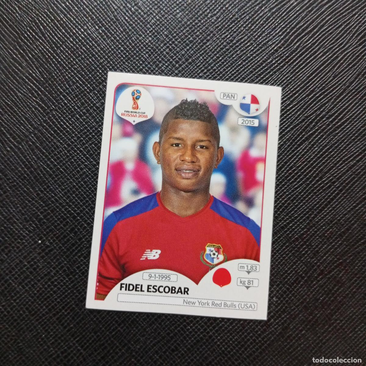 Cromos de Futebol: 537 FIDEL ESCOBAR PANANA PANINI MUNDIAL RUSIA 2018 CROMO FUTBOL 18 - SIN PEGAR - CJ2 .......