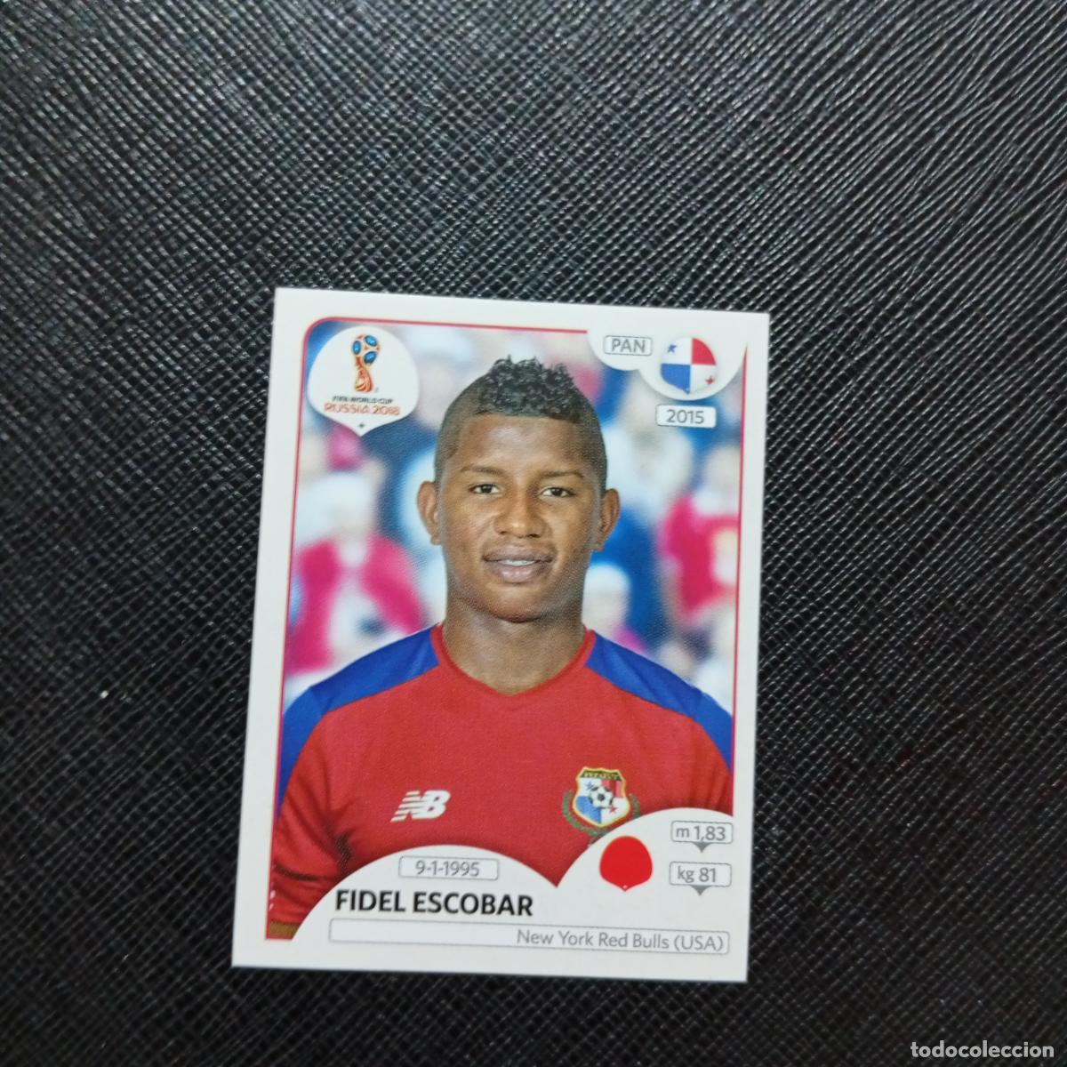 Figurine di Calcio: 537 FIDEL ESCOBAR PANANA PANINI MUNDIAL RUSIA 2018 CROMO FUTBOL 18 - SIN PEGAR - CJ2 ........