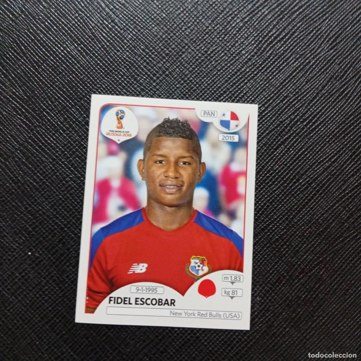 Figurine di Calcio: 537 FIDEL ESCOBAR PANANA PANINI MUNDIAL RUSIA 2018 CROMO FUTBOL 18 - SIN PEGAR - CJ2 ........