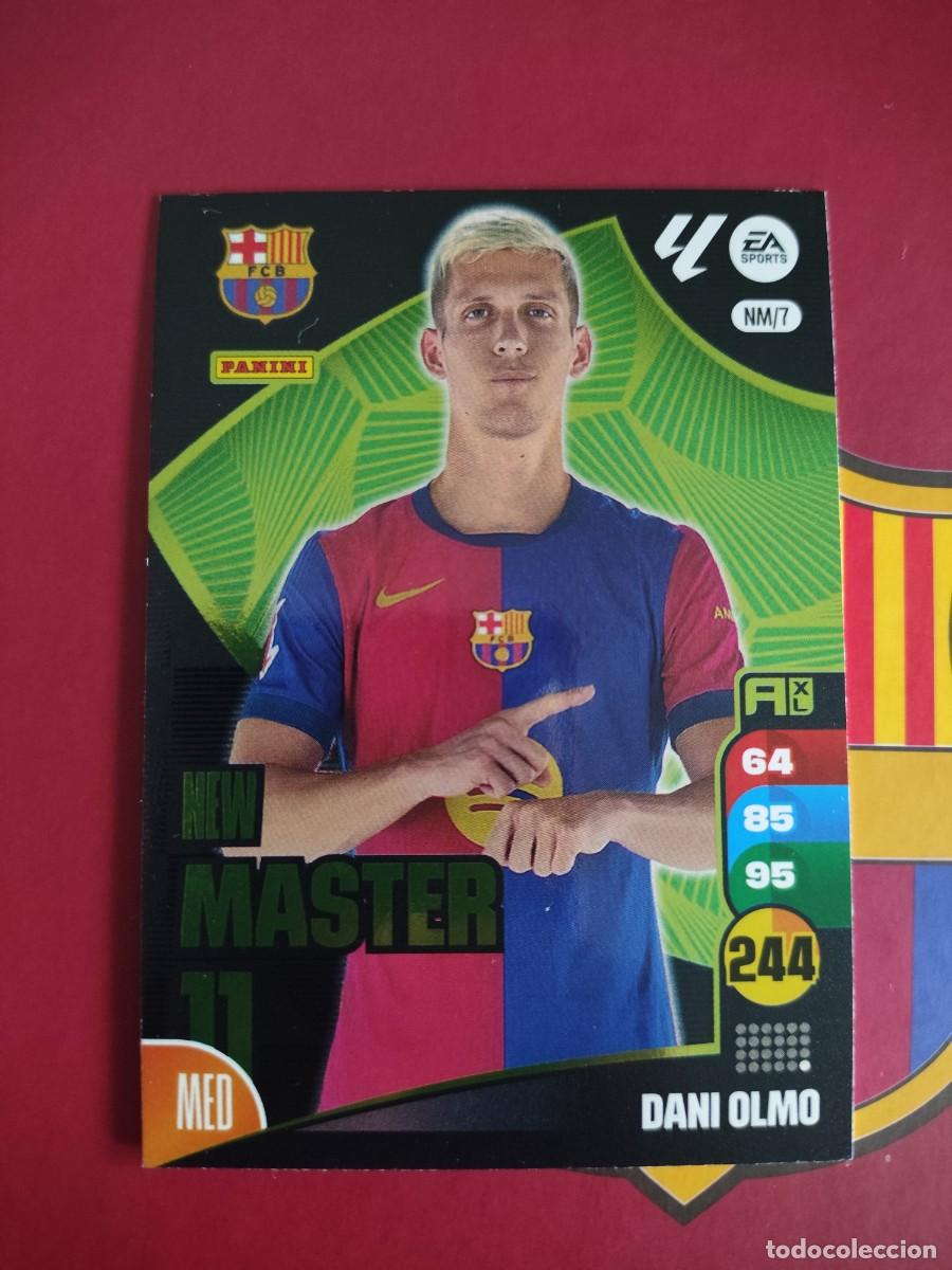 Figurine di Calcio: NM7 DANI OLMO BARCELONA NEW M&Aacute;STER ADRENALYN 2024-25