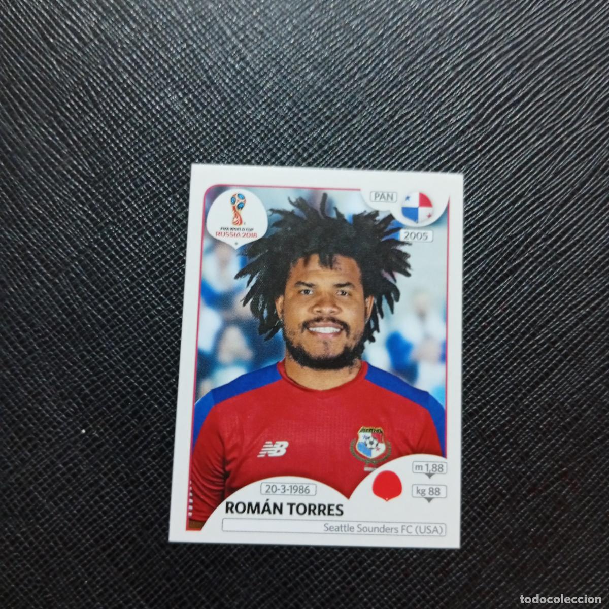 Figurine di Calcio: 538 ROMAN TORRES PANANA PANINI MUNDIAL RUSIA 2018 CROMO FUTBOL 18 - SIN PEGAR - CJ2 .