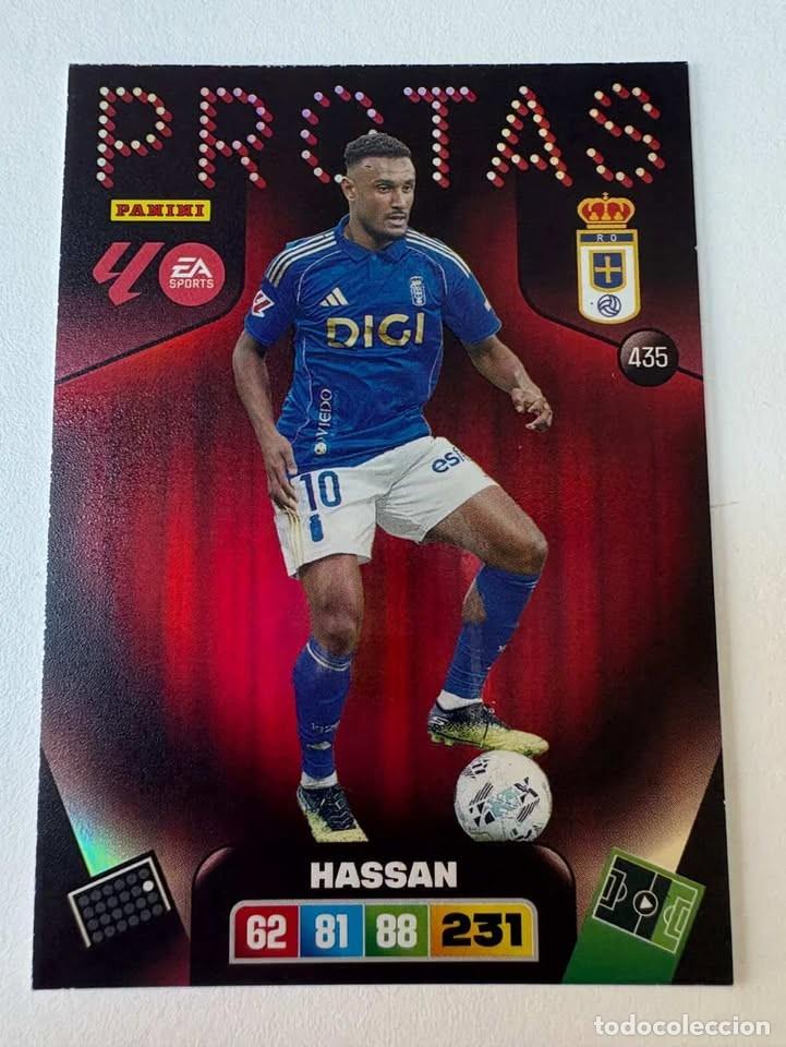 Figurine di Calcio: Carta Hassan Protas Girona 435 Adrenalyn 2025-26