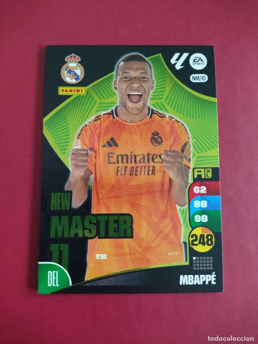Figurine di Calcio: NM10 MBAPPE REAL MADRID NEW M&Aacute;STER ADRENALYN 2024-25