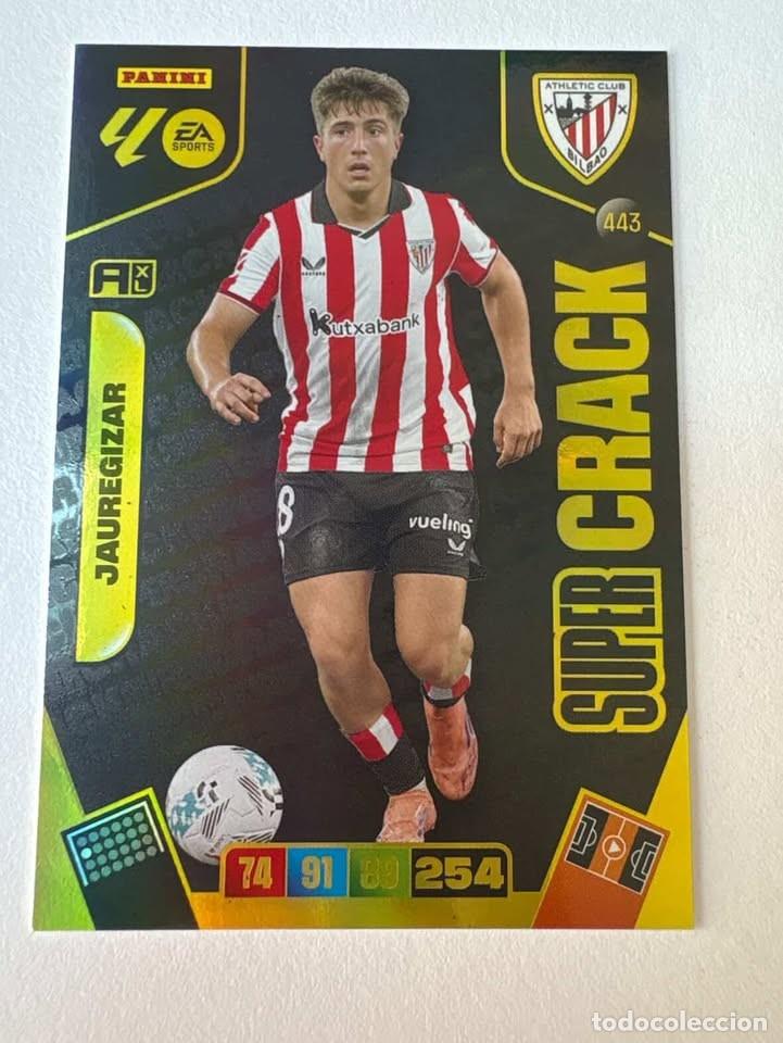 Cromos de f&uacute;tbol: Carta Jauregizar Super Crack Atletic Club de Bilbao 443 Adrenalyn 2025-26