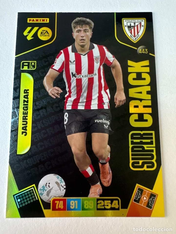 Cromos de f&uacute;tbol: Carta Jauregizar Super Crack Atletic Club de Bilbao 443 Adrenalyn 2025-26